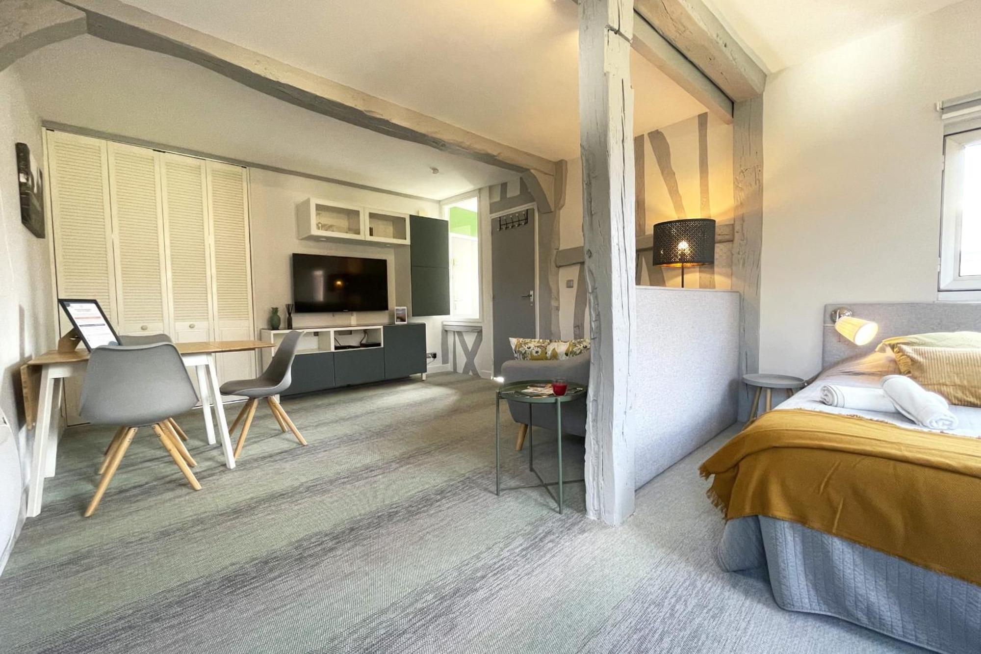 Les 3 Clochers - Cosy Et Confort - Hypercentre Rouen Eksteriør bilde