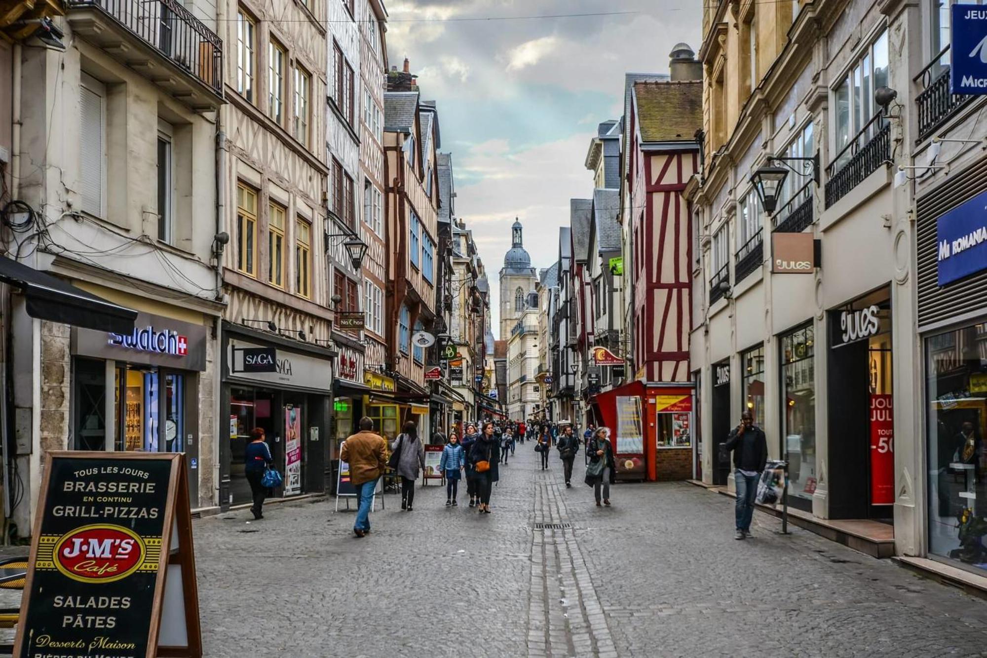 Les 3 Clochers - Cosy Et Confort - Hypercentre Rouen Eksteriør bilde